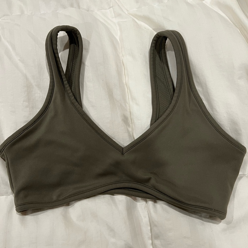 CSB OLIVE CROP - CROP SHOP BOUTIQUE